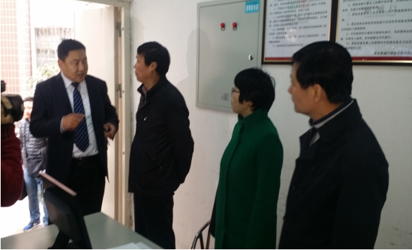 西安市房地局領導蒞臨【萬景花園】項目 進行物業(yè)專項檢查